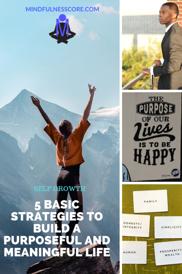 5 Basic Strategies To Build A Purposeful And Meaningful Life ...