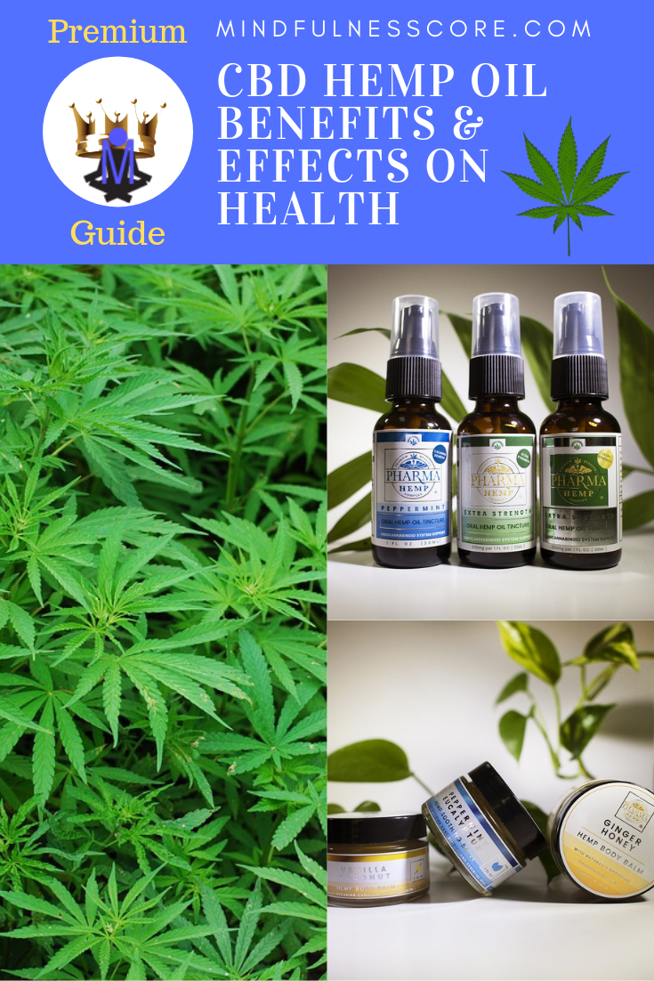 CBD Hemp Oil Tincture Benefits & Effects on Anxiety, Pain, and Health